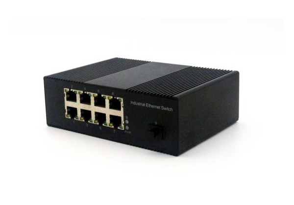 百兆9口工业级以太网交换机